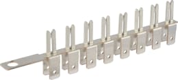 Produktbild: Herth + Buss Sammelschiene ATO 8-polig, mit Anschlusslasche, Steckbreite 6,3 mm, Steckhöhe 0,8 mm