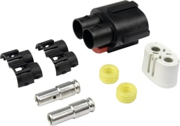 Set: Herth + Buss Steckgehäusesatz AKNH 35 mm², Rundsteckhülse, Hochstromeinsatz