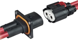 Produktbild: Herth + Buss Steckgehäusesatz AKNH 50 mm², Rundsteckhülse, Hochstromeinsatz