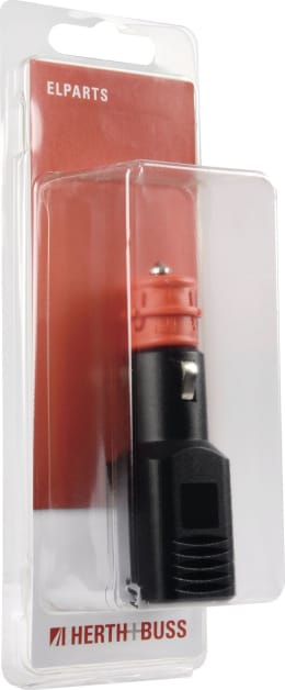 Produktbild: Herth + Buss Stecker 12 – 24 V/7,5 A, 1-polig, zwangsgeführte Zugentlastung, 51 306 070