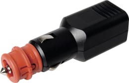 Produktbild: Herth + Buss Stecker 12 – 24 V/15 A, 1-polig, zwangsgeführte Zugentlastung, 51 306 071
