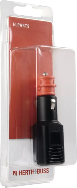 Set: Herth + Buss Stecker 12 – 24 V/7,5 A, 1-polig, geschraubte Zugentlastung, 51 306 072