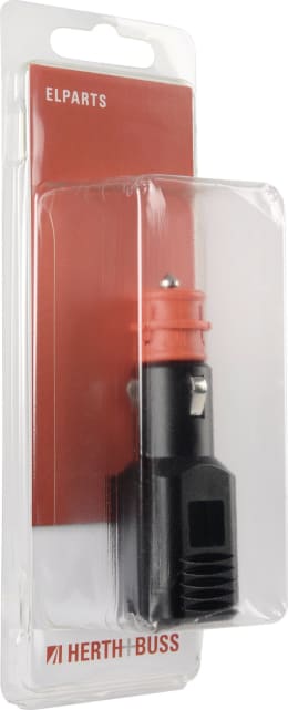 Produktbild: Herth + Buss Stecker 12 – 24 V/15 A, 1-polig, geschraubte Zugentlastung, grüne LED, 51 306 075