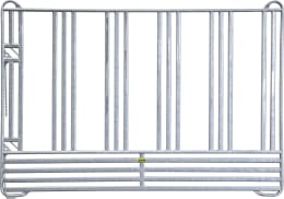 Produktbild: Patura Panel B x H 3,00 x 2,10 m für Pferde, mit Fressgitter
