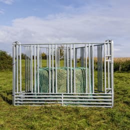 Lifestyle: Patura Panel B x H 3,00 x 2,10 m für Pferde, mit Fressgitter