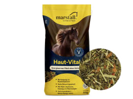 Produktbild: marstall® Haut-Vital energiearmes Fasermüsli mit Knoblauch und Kieselgur