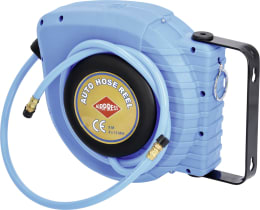 Produktbild: Airpress Schlauchaufroller für Druckluft, selbstaufrollend, Wandmontage, 9 m