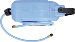 Produktbild: Airpress Schlauchaufroller für Druckluft, selbstaufrollend, Wandmontage, 9 m