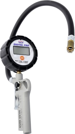Produktbild: Airpress Reifenfüllprüfer, 0 bis 14,5 bar, 1/4 IG unten, digital, nicht eichfähig, ohne Druckluftstecker