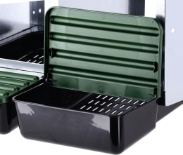Produktbild: KERBL Legenest 2 Legeplätze 52 x 43,5 x 53 cm, Kunststoff, Metall, 73134