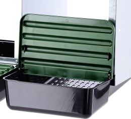 Produktbild: KERBL Legenest 3 Legeplätze 52 x 43,5 x 79 cm, Kunststoff, Metall, 73143