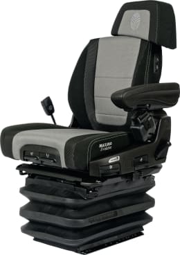 Produktbild: Grammer Traktorsitz Maximo® Evolution Dynamic für Fendt, Niederfrequenzfederung, Stoff, anthrazit/silber