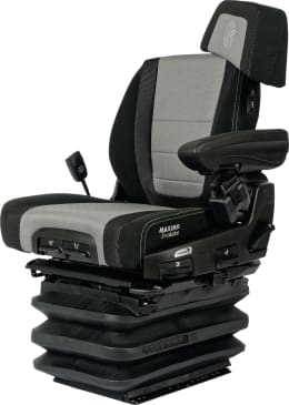 Produktbild: Grammer Traktorsitz Maximo® Evolution Dynamic für Fendt, Niederfrequenzfederung, Stoff, anthrazit/silber