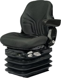 Produktbild: Grammer Traktorsitz Maximo® Comfort für Fendt, luftgefedert, Stoff, anthrazit/grün/silber
