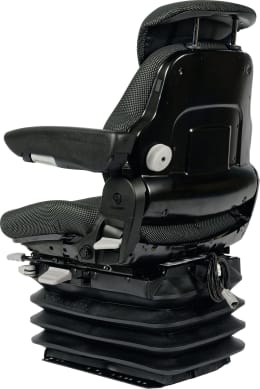 Produktbild: Grammer Traktorsitz Maximo® Comfort Plus für Fendt, luftgefedert, Stoff, anthrazit/grün/silber