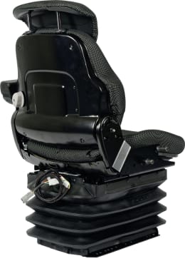 Produktbild: Grammer Traktorsitz Maximo® Comfort Plus für Fendt, luftgefedert, Stoff, anthrazit/grün/silber
