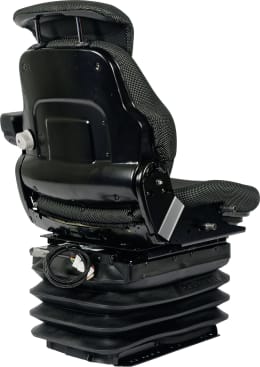 Produktbild: Grammer Traktorsitz Maximo® Professional für Fendt, Niederfrequenzfederung, Stoff, anthrazit/grün/silber