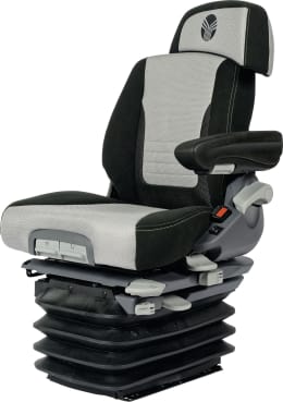 Produktbild: Grammer Traktorsitz Maximo® Dynamic Plus für Fendt, Niederfrequenzfederung, Stoff, anthrazit/silber
