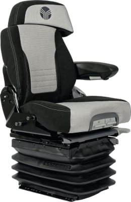 Produktbild: Grammer Traktorsitz Maximo® Dynamic Plus für Fendt, Niederfrequenzfederung, Stoff, anthrazit/silber