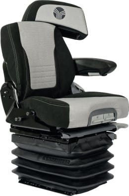 Produktbild: Grammer Traktorsitz Maximo® Dynamic Plus für Fendt, Niederfrequenzfederung, Stoff, anthrazit/silber