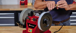 Produktbild: EINHELL Nassschleifer-Zubehör Lederabziehscheibe 180 mm