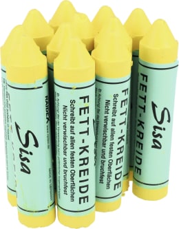 Produktbild: Tip Top Signierkreide SISA gelb 17 mm, für Reifen, 12 St.