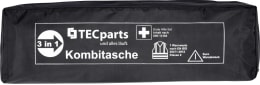 Produktbild: Erste-Hilfe-Tasche Trio mit Erste-Hilfe-Set, Warndreieck und Warnweste nach DIN 13164