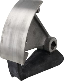 Produktbild: BAUER Düsenklappe gummiert für Turbine TVR 60 Regenmaschine Rainstar E11, E21, E31, E41, E51, E51 XL, E55