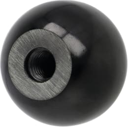 Produktbild: Fendt Kugelknopf DIN 319 Innengewinde Ø 40 mm, schwarz