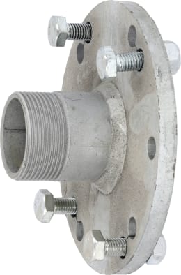Produktbild: BAUER Anschlussflansch für Regenmaschine Rainstar A 3, Regner R 163