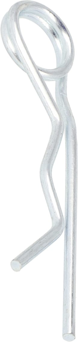 Produktbild: Federstecker 2 mm doppelt gebogen, verzinkt, für Wellen-Ø 8 – 40 mm