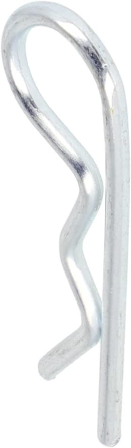 Produktbild: Federstecker 2 mm einfach gebogen, verzinkt, für Wellen-Ø 9 – 45 mm