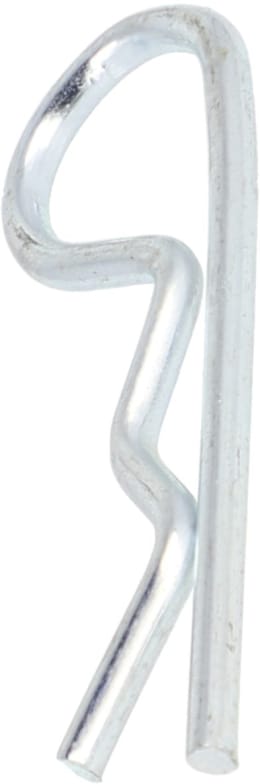Produktbild: Federstecker 2 mm einfach gebogen, verzinkt, für Wellen-Ø 9 – 45 mm