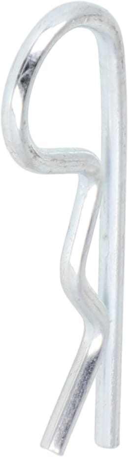 Produktbild: Federstecker 2 mm einfach gebogen, verzinkt, für Wellen-Ø 9 – 45 mm