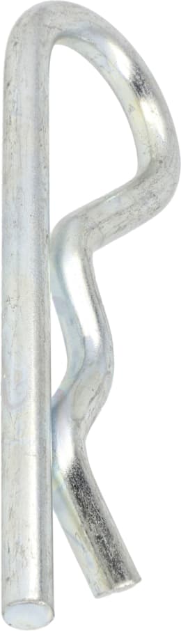 Produktbild: Federstecker 8 mm einfach gebogen, verzinkt, für Wellen-Ø 9 – 45 mm