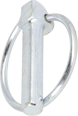 Produktbild: Klappsplint 9,5 x 45 mm, verzinkt, DIN 11023, ohne 3. Loch