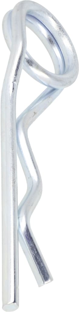Produktbild: Federstecker 6 mm doppelt gebogen, verzinkt, für Wellen-Ø 8 – 40 mm