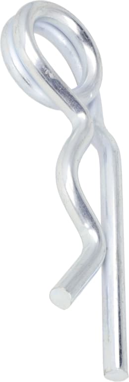 Produktbild: Federstecker 8 mm doppelt gebogen, verzinkt, für Wellen-Ø 8 – 40 mm