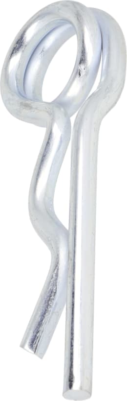Produktbild: Federstecker 8 mm doppelt gebogen, verzinkt, für Wellen-Ø 8 – 40 mm