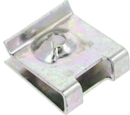Produktbild: Fendt Blechmutter 4,2 mm, Stahl, verzinkt gelb (A3L), für Traktor Farmer, Favorit, Geräteträger, Vario, Xylon