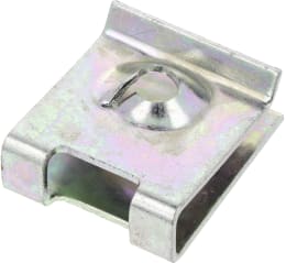 Produktbild: Fendt Blechmutter 4,2 mm, Stahl, verzinkt gelb (A3L), für Traktor Farmer, Favorit, Geräteträger, Vario, Xylon