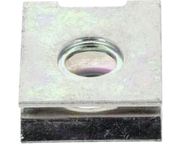 Produktbild: Fendt Blechmutter 4,2 mm, Stahl, verzinkt gelb (A3L), für Traktor Farmer, Favorit, Geräteträger, Vario, Xylon