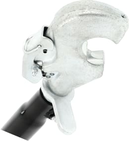 Produktbild: Oberlenker extra schwer mit Fanghaken und Kugelgelenk, M 36 x 3, pulverbeschichtet (Hülse)