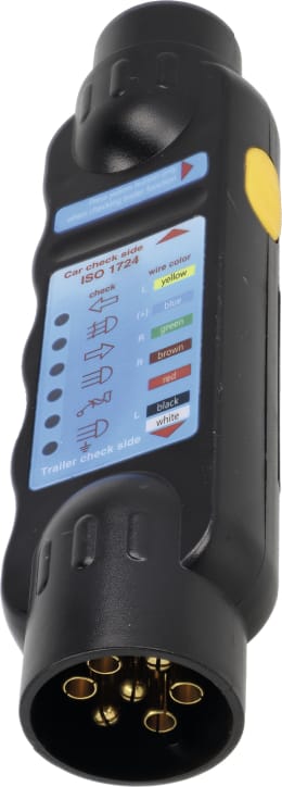 Produktbild: Prüfgerät Trailer Tester 12 V, für 7-polige Stecker und Steckdosen
