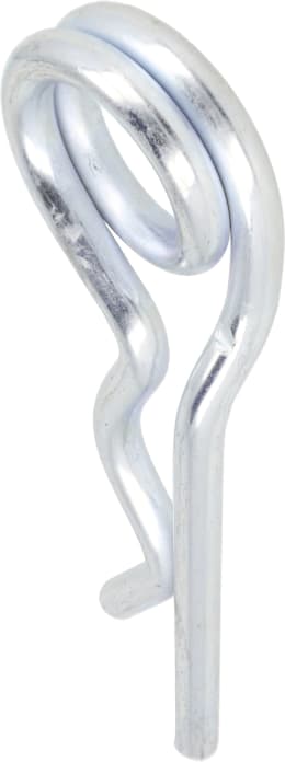 Produktbild: Federstecker 8 mm doppelt gebogen, verzinkt, für Wellen-Ø 8 – 40 mm