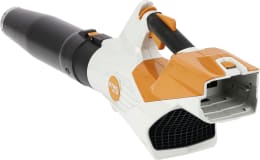 Produktbild: STIHL Akku-Laubbläser BGA 60 in Weiß-Orange mit schwarzem Blasrohr