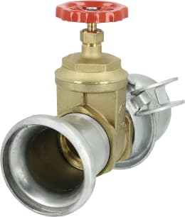 Produktbild: BAUER Absperrschieber S63, Stahl, Messing, verzinkt