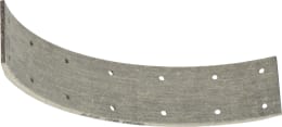 Produktbild: Fendt Bremsbelag 287 x 50 x 6 mm, Ø 300 mm, 14 Bohrungen, für Fußbremse Traktor Geräteträger