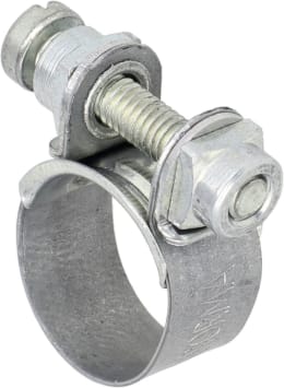 Produktbild: KUNZER Schlauchschelle Spannbereich 15 mm Breite 9 mm Stahl (W1), verzinkt, S 15-9ZY