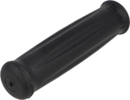 Produktbild: Handgriff einseitig offen, 123 mm, Ø Rohr 25 – 26 mm, Wandstärke 4,00 mm, schwarz, Kunststoff